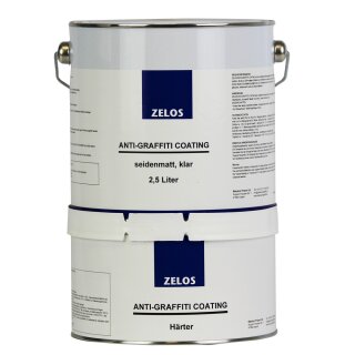 ZELOS ANTI-GRAFFITI COATING seidenmatt klar 2,5L