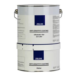 ZELOS ANTI-GRAFFITI COATING ultramatt klar 2,5L